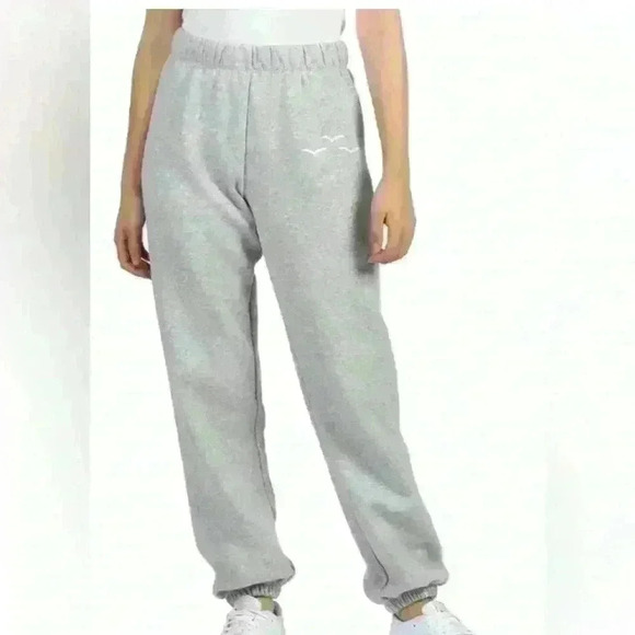 Lazypants PREMIUM FLEECE RELAXED SWEATPANTS LIGHT BLUE size XS - Picture 1 of 6